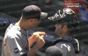 Galarraga dugout dispute