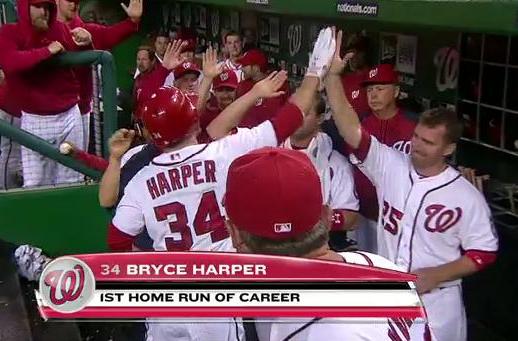 Harper's homer