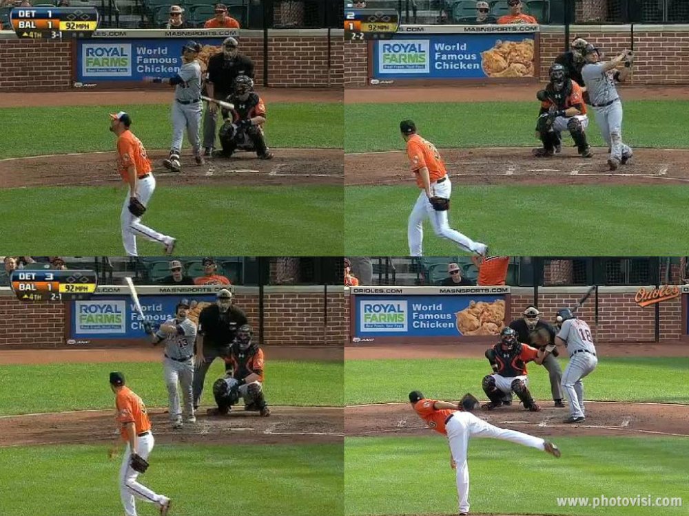 Hamels homer collage